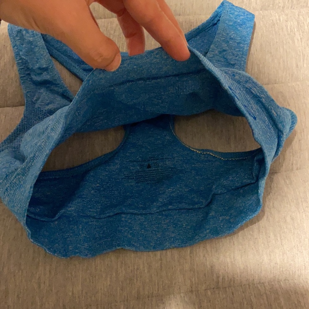 Champion Blue Racerback Sports Bra XS - Picture 4 of 8